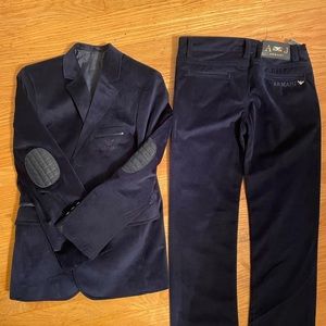 Armani boy suit size 11